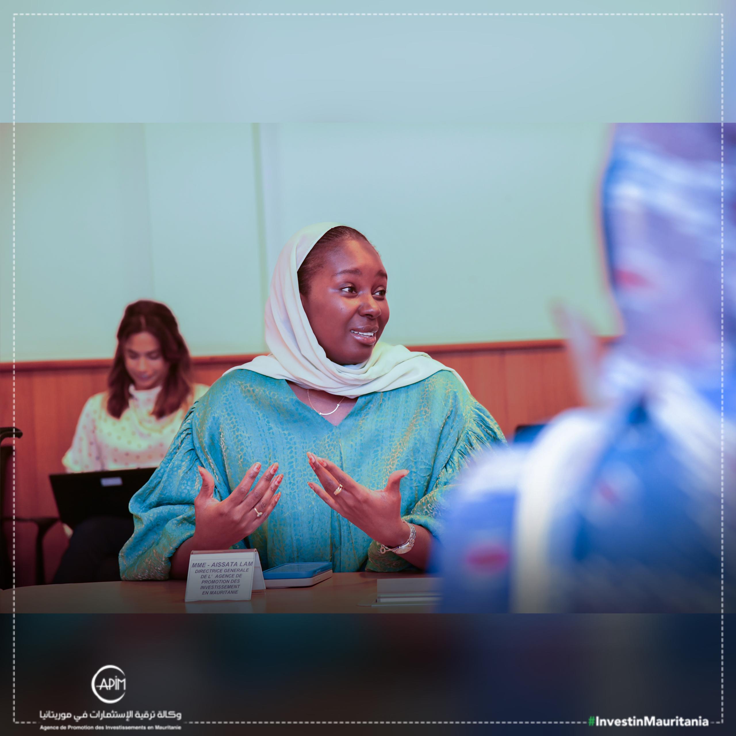 Rencontre de la Banque Mondiale et la SFI avec des femmes leader d’institutions financières en Mauritanie