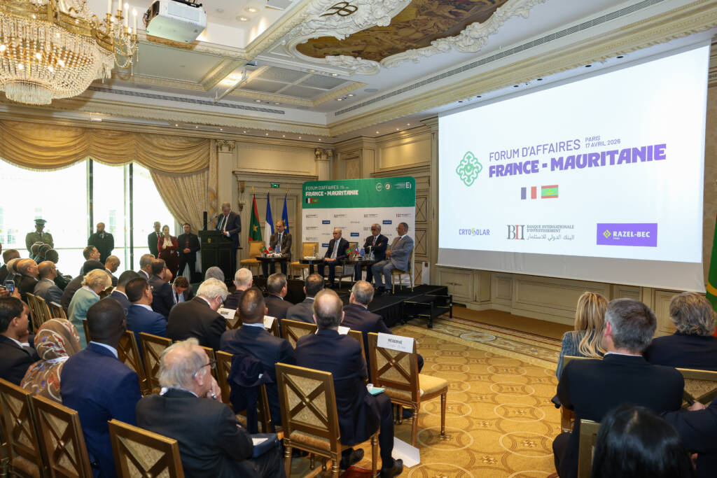 PARIS: Forum d affaires France-Mauritanie