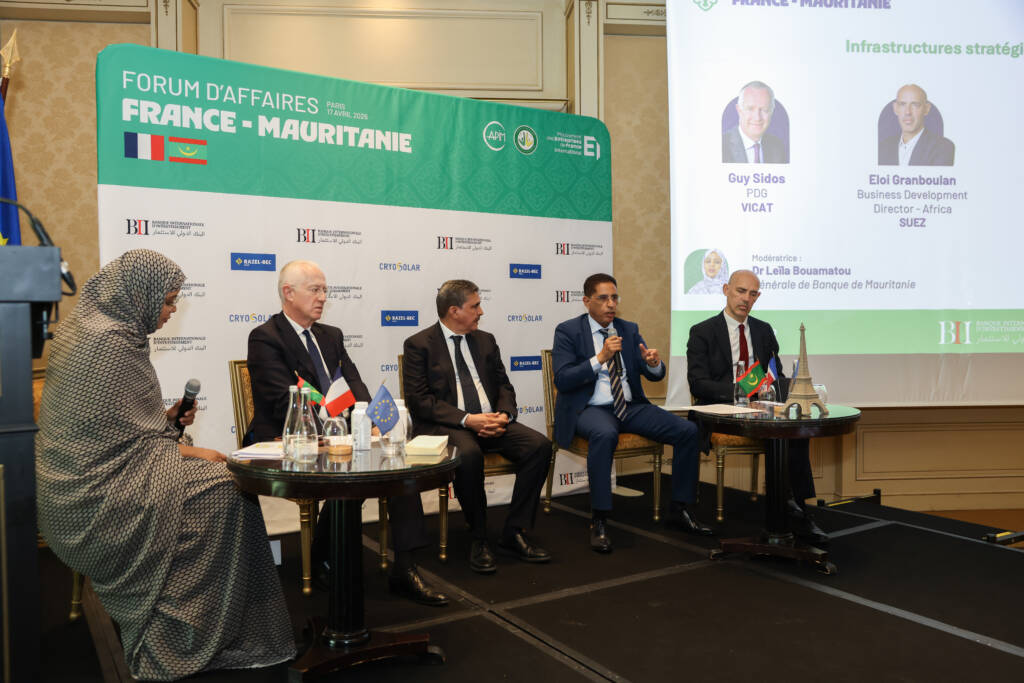 PARIS: Forum d affaires France-Mauritanie